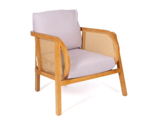 Sillon Lavanda Enjuncado A, 93 x 83 cm, Alt: 72 cm