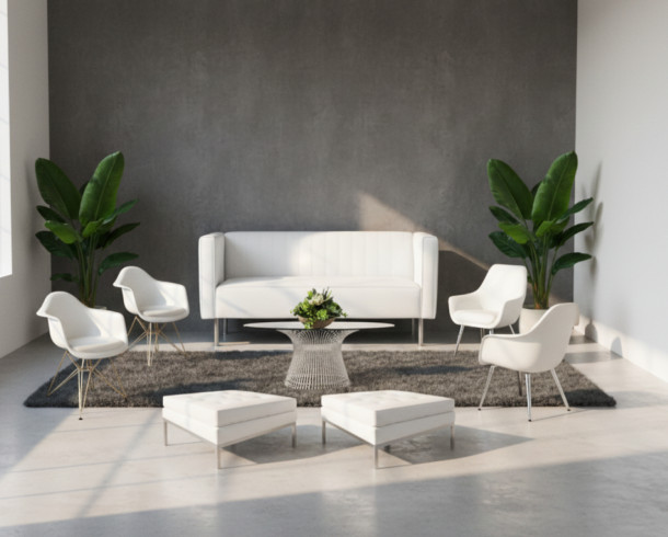 Lounge Blanco 4, 9 Pax.